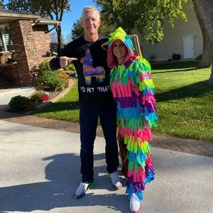 Tipsy Elves Piñata costume and Matching T-shirt
